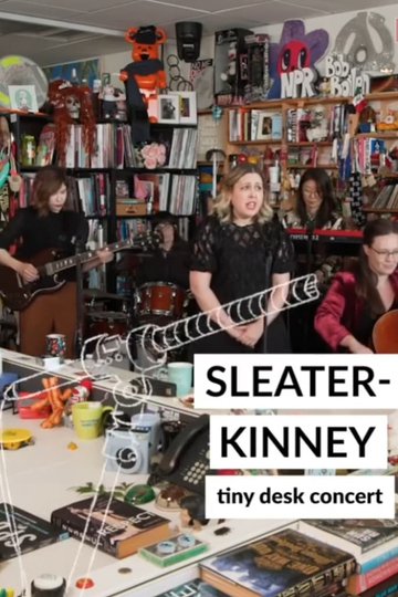 Sleater-Kinney Tiny Desk Concert Poster