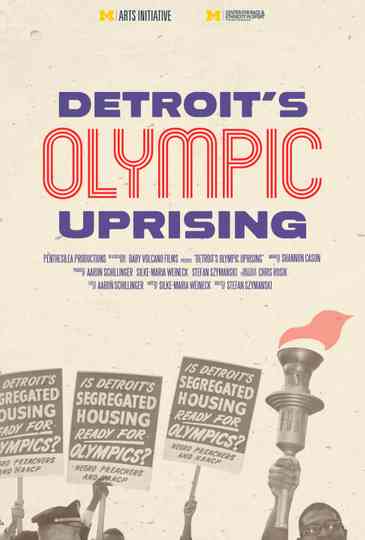 Detroit's Olympic Uprising Poster