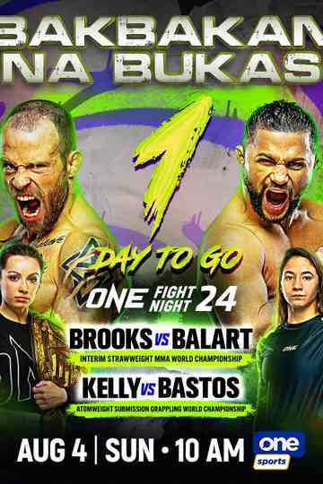 ONE Fight Night 24: Brooks vs. Balart Poster