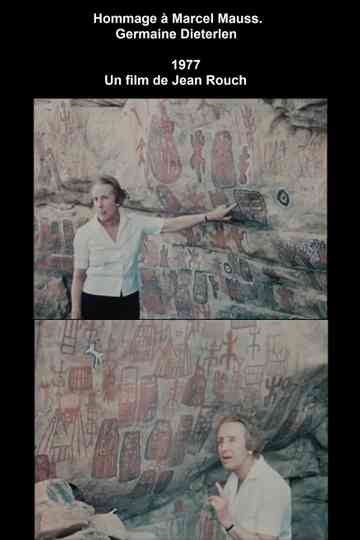 Hommage à Marcel Mauss. Germaine Dieterlen Poster