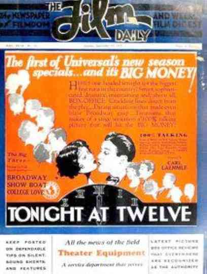 Tonight at Twelve Poster