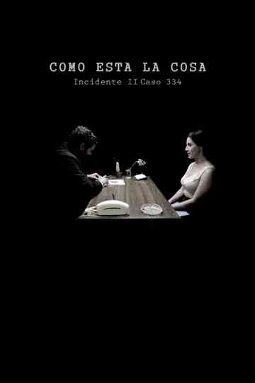 Como Está la Cosa. Incidente II. Caso 334. Poster