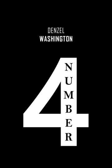 Number 4 Poster