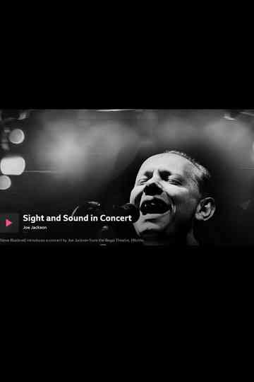 Joe Jackson: Sight and Sound in Concert Poster