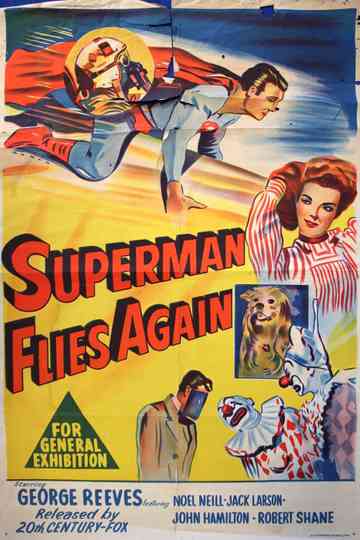 Superman Flies Again Poster