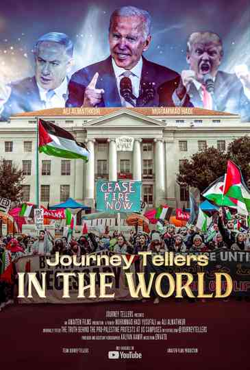 The Truth Behind UC Berkeley's Pro-Palestine Protests: Journey Tellers in the World Poster