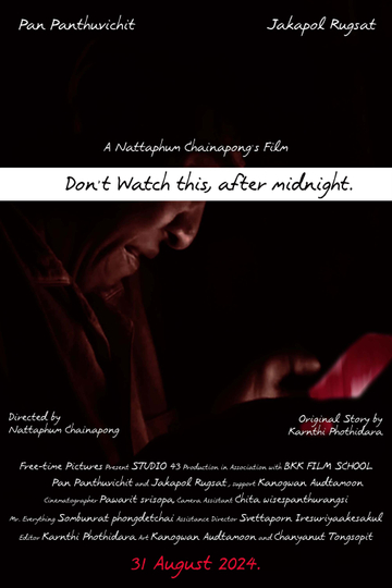 Don't Watch This, After Midnight. Poster