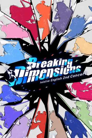 Hololive English 2nd Concert - Breaking Dimensions Day 1 Poster