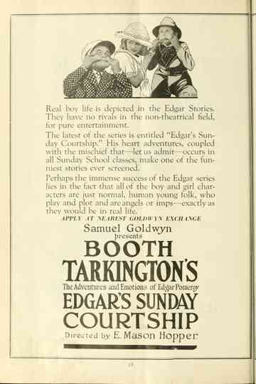 Edgar's Sunday Courtship Poster