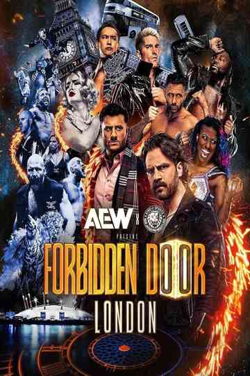 AEW x NJPW: Forbidden Door 2025 Poster