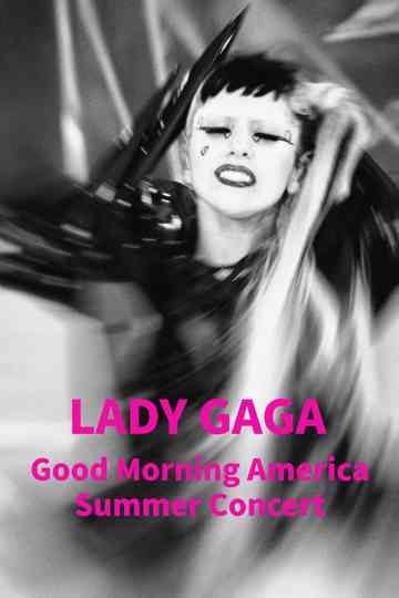 Lady Gaga - Good Morning America Summer Concert Poster