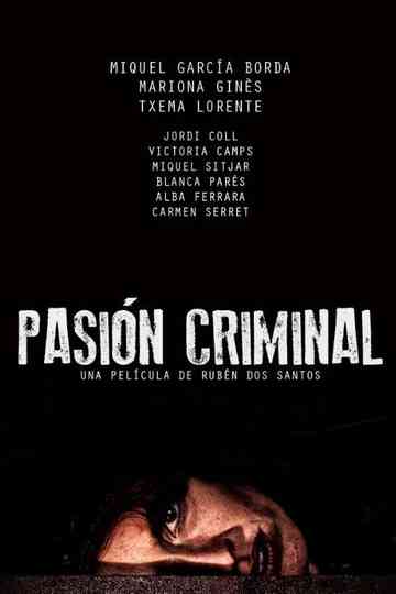 Criminal Passion Poster