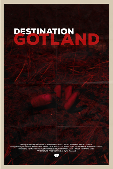 Destination Gotland Poster