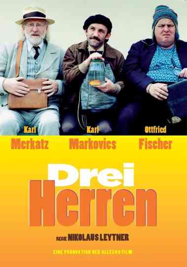 Drei Herren Poster