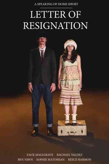 Letter of Resignation Poster