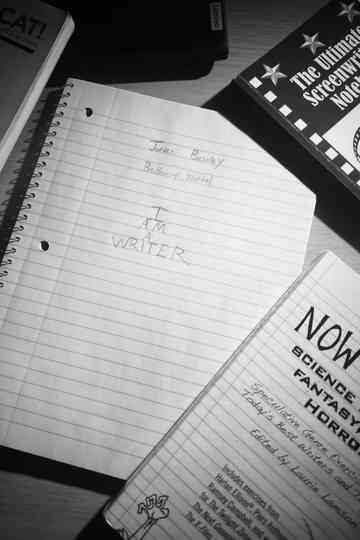 I Am A Writer Poster