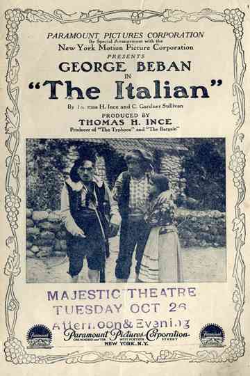 The Italian poster