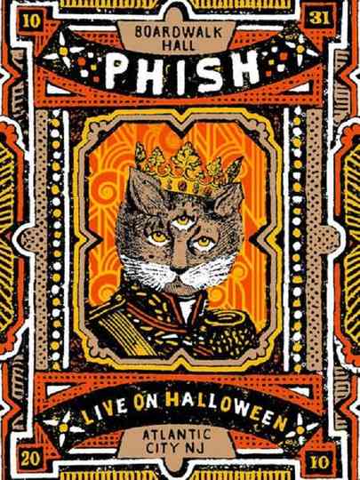 Phish: 10/31/2010 Boardwalk Hall, Atlantic City, NJ Poster