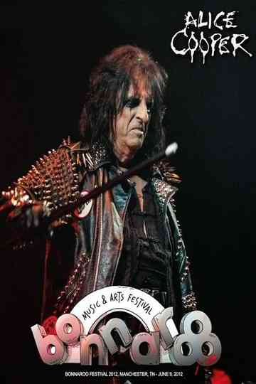 Alice Cooper Bonnaroo 2012 Poster