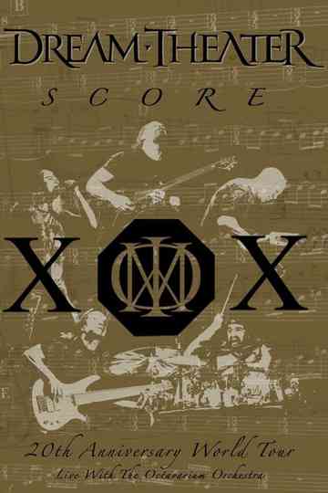 Dream Theater: Score - 20th Anniversary World Tour Poster