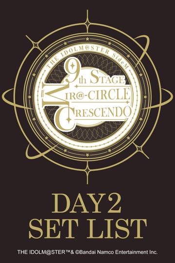 THE IDOLM@STER SideM 9th STAGE ~MIR＠-CIRCLE CRESCENDO~ (DAY 2) Poster