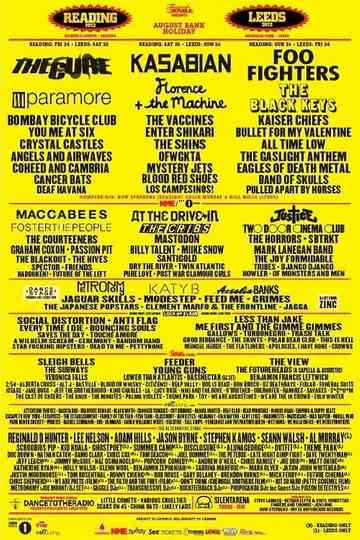 Foo Fighters  Reading Festival Poster