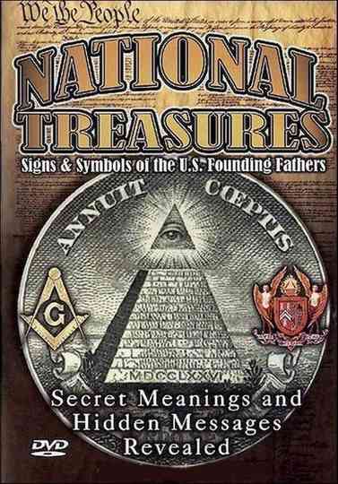 National Treasures Signs  Symbols of the US Founding Fathers Poster