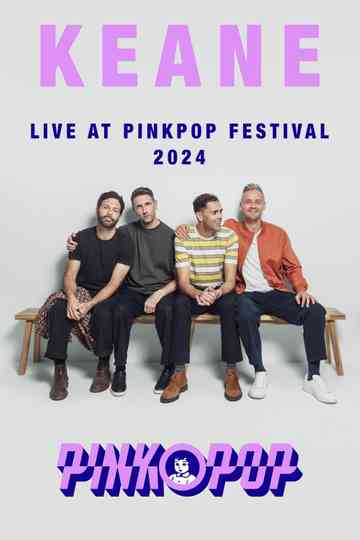 Keane Live at Pinkpop Festival 2024 Poster