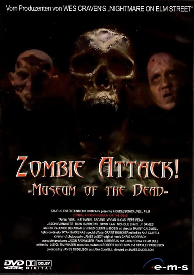 Zombie Attack Museum of the Dead Poster