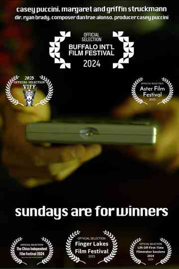 Sundays are for Winners Poster