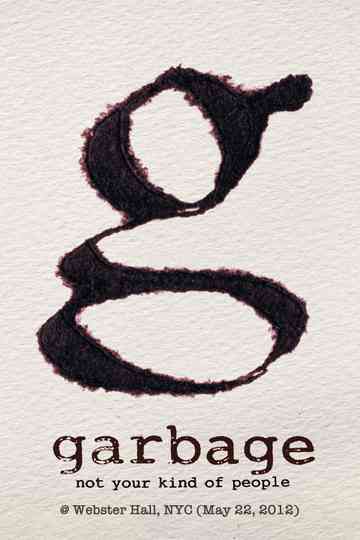 Garbage: Live in NYC Poster
