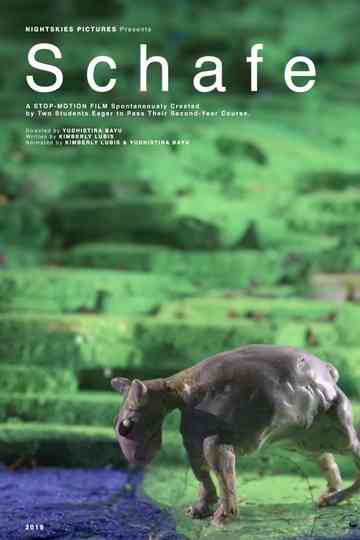 Schafe - A Stop-Motion Film Spontaneously Created by Two Students Eager to Pass Their Second-Year Course Poster