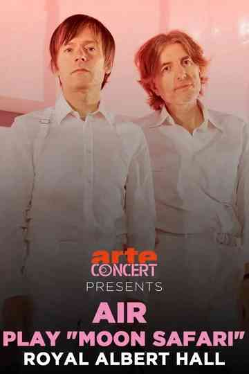 AIR joue "Moon Safari" - Royal Albert Hall Poster