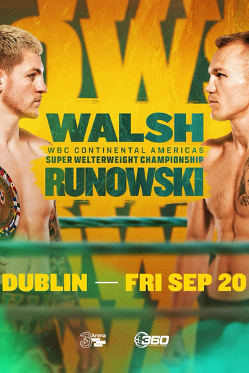 Callum Walsh vs. Przemyslaw Runowski Poster