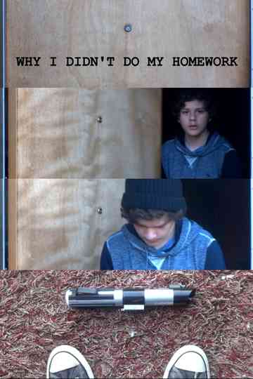 Why I didn't do my homework Poster