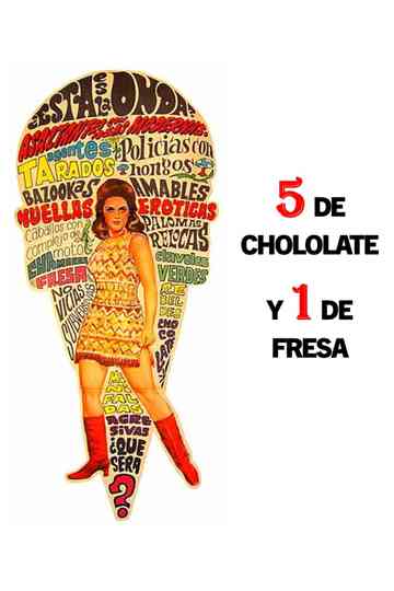 5 of Chocolate and 1 of Strawberry Poster