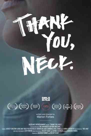 Thank You, Neck Poster