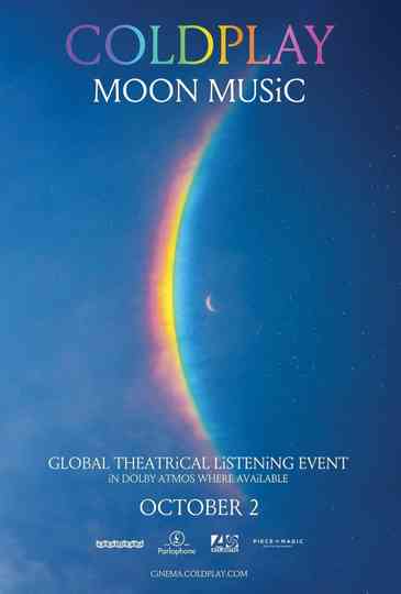 Coldplay: Moon Music - Global Theatrical Listening Event Poster