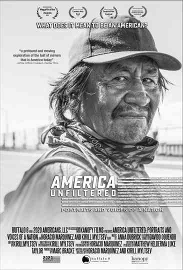 America Unfiltered: Portraits and Voices of a Nation Poster