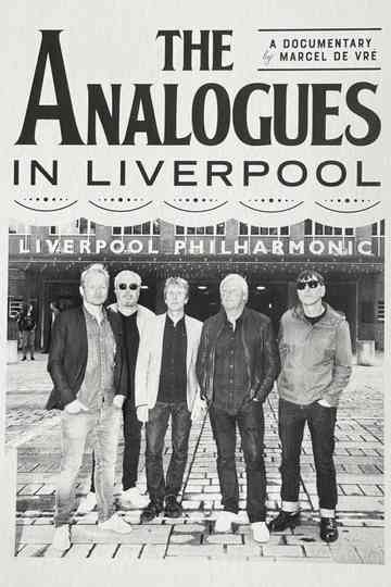 The Analogues Live in Liverpool Poster