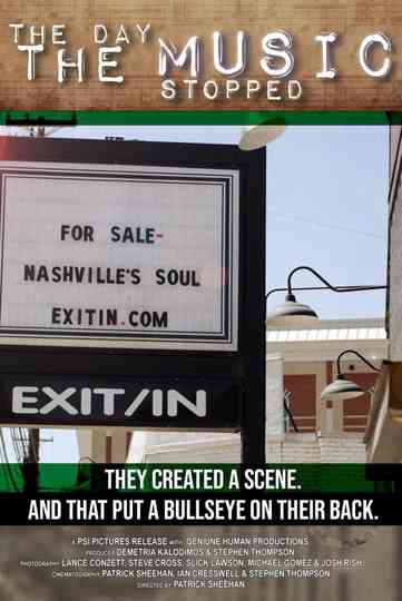 The Day the Music Stopped Poster