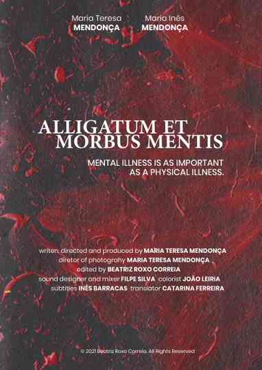 Alligatum et Morbus Mentis Poster