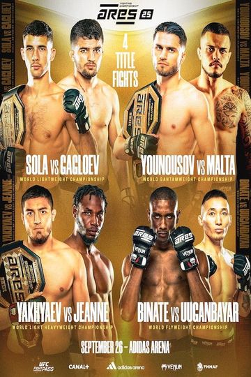 ARES 25: Sola vs. Gagloev