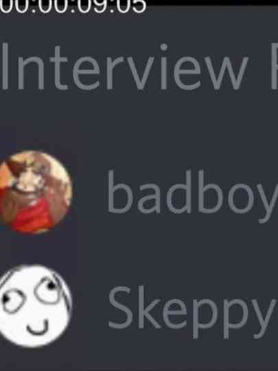 I applied for staff on BadBoyHalo's server and this was the interview... Poster