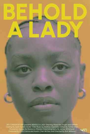 Behold A Lady Poster
