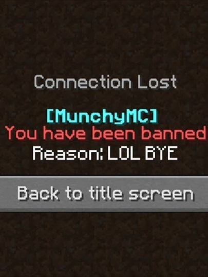 BadBoyHalo just griefed my server... guess I deserve this