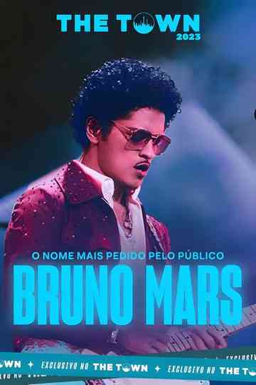Bruno Mars The Town 2023 Poster