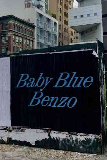 Baby Blue Benzo Poster