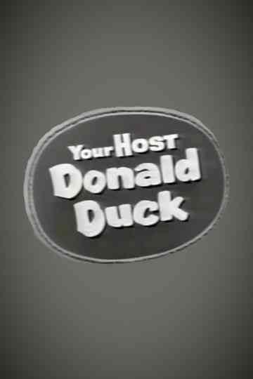 Your Host, Donald Duck Poster