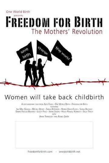 Freedom For Birth Poster